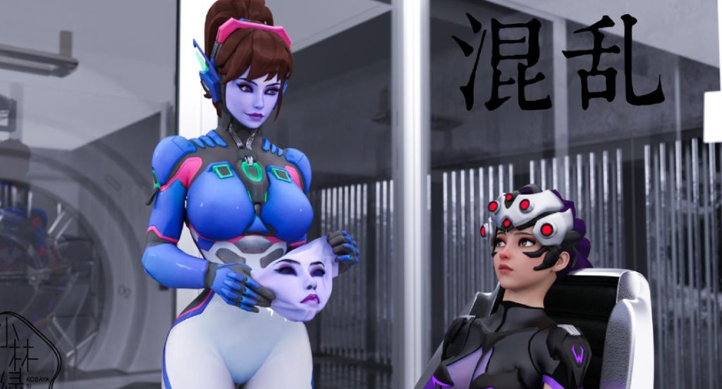 混乱（守望同人）3D漫画_混乱（守望同人）3D漫画下拉式观看_免费全彩漫画_小林绿子作品