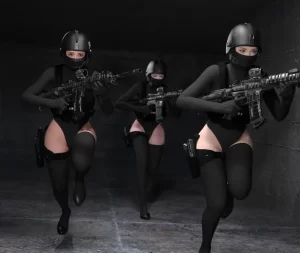 [3D漫画]突袭 Pounces-188绅士站