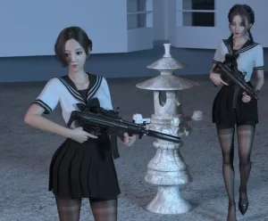 [3D漫画]学校战争 War Of School-188绅士站