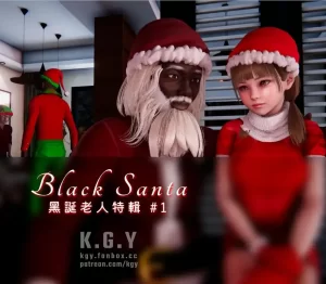 [3D漫画]Black SantaDark Chocolate-188绅士站