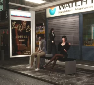 [3D漫画]上车前的仪式感-188绅士站