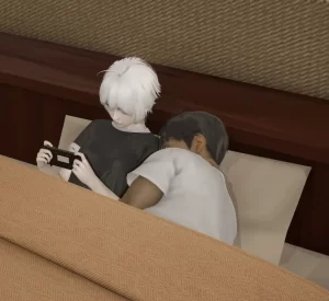 [3D漫画]白毛小男娘和肥宅-188绅士站