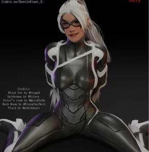 [3D漫画]黑猫 Black Cat-188绅士站