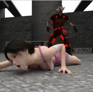 [3D漫画]女奥特曼琉娜-188绅士站