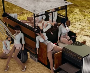 [3D漫画]车队伏击-188绅士站