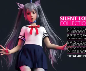 [3D漫画]安静的萝莉 Silent loli-188绅士站