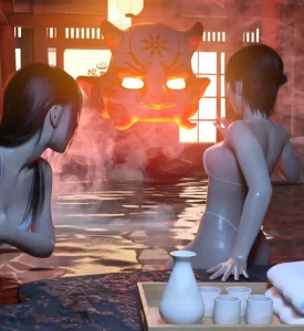 [3D漫画]温泉浴场-188绅士站