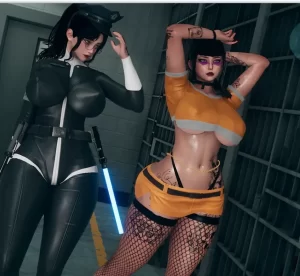 [3D漫画]监狱女囚特别劳动-188绅士站