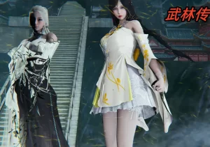 [3D漫画]武林传-188绅士站