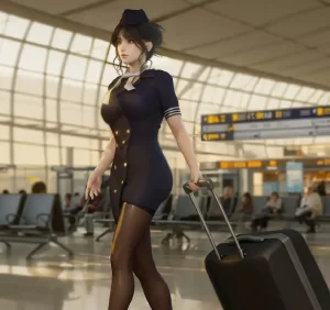 [3D漫画]消失的空姐-188绅士站