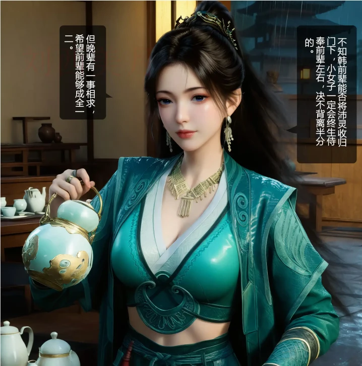 慕沛灵-侍妾的觉悟3D漫画_慕沛灵-侍妾的觉悟3D漫画下拉式观看_免费全彩漫画_无名之辈作品