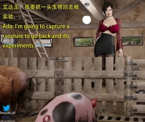 [3D漫画]秘密女特工 艾达王 番外篇-188绅士站