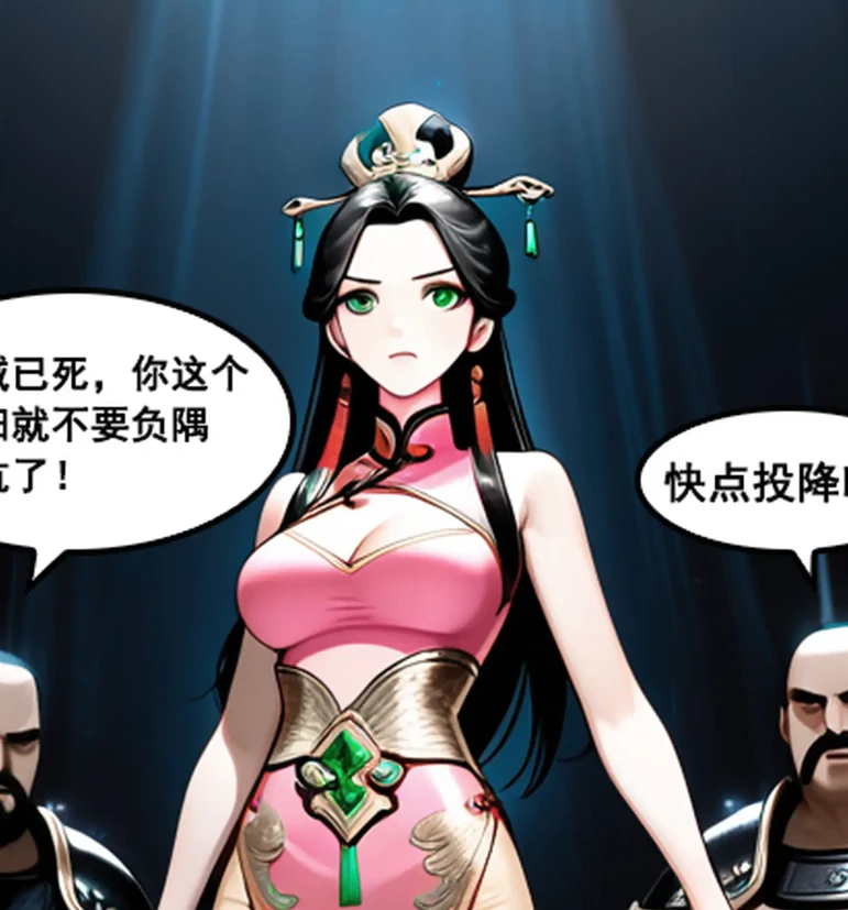 貂蝉 战败的代价3D漫画_貂蝉 战败的代价3D漫画下拉式观看_免费全彩漫画_AI Generated作品