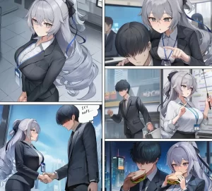 [3D漫画]办公室规则 ffice Lady Bronya Zaychik-188绅士站