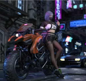 [3D漫画]赛博朋克之夜 Cyberpunk Night-188绅士站