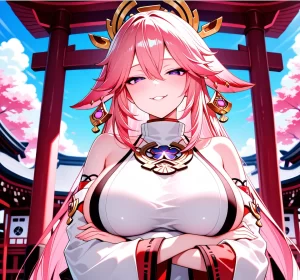 [3D漫画]八重神子，雷电将军-188绅士站