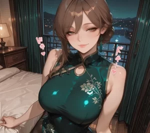 [3D漫画]媽媽的旗袍 Mom's Chinese Dress-188绅士站