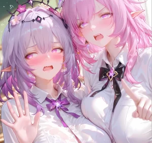[3D漫画]海瑟音&穹-Helektra&Caelus-188绅士站