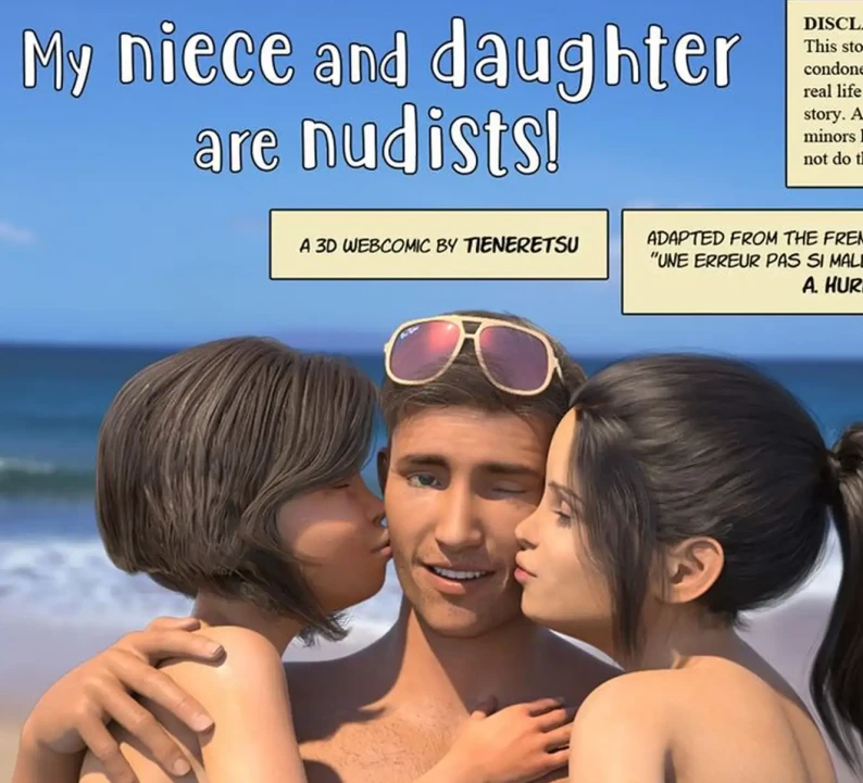 My niece and daughter are nudists!3D漫画_My niece and daughter are nudists!3D漫画下拉式观看_免费全彩漫画_Tieneretsu作品