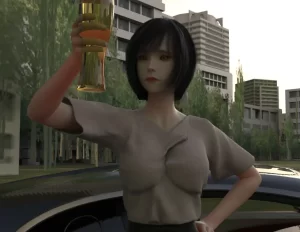 [3D漫画]白薇和叶梓宁的故事-188绅士站